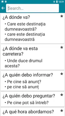 Romanian - Spanish android App screenshot 4